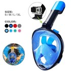 Us Snorkel Scuba Full Face Mask Swimming Underwater Diving Masks For Kids Adults