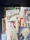 Vintage Christmas Holiday Greeting Cards  Lot Of 50  Used   7