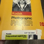 Vtg Kodak Polycontrast Rapid 2ii Rc Photo Paper Lustre-luxe E  25 Sheets Sealed