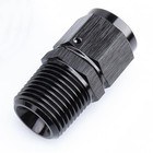 Aluminum Straight Female -8 An Swivel To Male 1 2  Npt 8an To 1 2 Npt Black