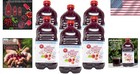 Family Size 384oz Tart Cherry Juice 6x64oz 100  Natural Montmorency Kosher