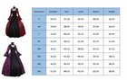 Retro Women Victorian Cosplay Costume Dress Medieval Renaissance Party Ball Gown