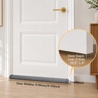 Under Door Draft Stopper  Adjustable 26-36 Inch  grey 