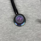 3m Littmann Cardiology Iv Stethoscope  6165  Rainbow-finish Chestpiece Black 27 