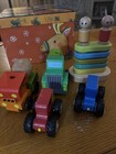 Kids Wooden Cars And Magnet Set