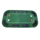 Ino Design 63  Folding Casino Game Poker Table Top Green  poker blackjack craps 