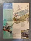 1954 Mercedes Benz 180 Automobile Advertising Brochure Vintage German Auto