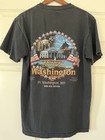 Harley Davidson M Black Tshirt  2004 Rolling Thunder Ride For Freedom Washington