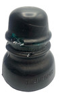 Hemingray No 40  Light Aqua Blue Green With Swirl Vintage Glass Insulator  