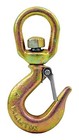 1 Ton G70 3 8  Swivel Eye Sling Hook Spring Safety Latch Lift Crane Chain Hoist