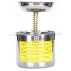 Alcohol Hydraulic Pump Dispenser Environmental Stainless Steel Cleaning Device