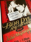 Bob Dylan John Mellencamp Orig Concert Poster Aug 2010 Billings Mt Boxer Style 