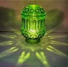 Vintage L e  Smith Moon And Star Fairy Lamp - 6 5    Tall