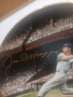 Joe Dimaggio Autographed Bradford Exchange Plate  the Streak   697 5000 Yankees