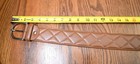 Tailored Sportsman Trophy Hunter Belt For Breeches Brown Quilited Large