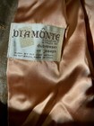 Vintage Diamonte Dubrowsky   Joseph Woman L Tan brown Faux Mink Fur Coat 1960s