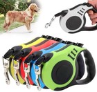 16 5ft Automatic Retractable Dog Leash Pet Collar Automatic Walking Lead Free Us
