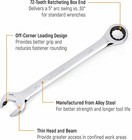 Gearwrench 20 Piece Ratcheting Combination Wrench   Sae   Metric   35720a-02