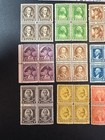 Scott   704-15 Mnh Blocks   4    2024 Scott Catalogue Value   133 00