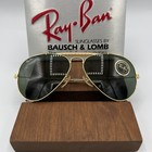 Vintage Ray Ban B l G15 Outdoorsman Aviators 58 Mm Nos W  Defects W0226
