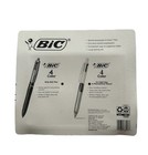 Bic  Grip 4 Color Ball Pens With 3 Color    Pencil Set 10 Ct Made In Japan