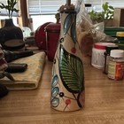 Hand-painted Ceramic Decorative Oil vinegar Bottle Dispenser W  Pour Spout