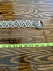 Vintage Macrame Belt 70   s With Adjustable Buckle Bohemian S m