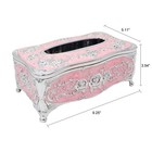 Vintage Acrylic Tissue Box Holder  Rectangular Facial Tissue Cover Dispenser    