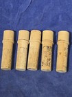 Lot Of 5 Vintage Boye Wood Needle Cases   15 Mixed Sewing Machine Needles 