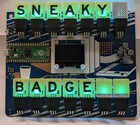 Sneaky Badge Def Con 31 Badgelife Badge From Defcon 31  With Letter Pack 