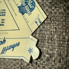 Vintage 1950   s Pabst Blue Ribbon Jiffy Folding Advertising Ashtray Pbr Rare Nos