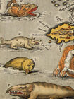 1590 Iceland Sea Monsters Historic Vintage Exploration Map - 16x24