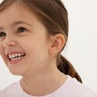 Butterfly Toddler   Kids Earrings Screw Back - Gold Plated Sterling Silver