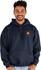 Nhl Officially Licensed Hooded Sweatshirt Front back Unisex-adult Team Color