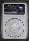 2017 W Burnished Silver Eagle Ngc Ms-70 Mike Castle Signature