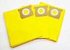 5 Pack 5-8 Gallon High Efficiency Replacement Dry Vacuum Bags - Type H Shop Vac