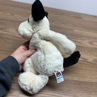 Jellycat London Bashful Puppy Dog Plush 12   black   White Stuffed Plush Animal
