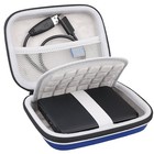 Lacdo Hard Drive Case For Western Digital Wd External Drive  Blue