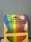 Crayola Crayons 90s Night Light Plug Works - Rare Collectible Kids Room Decor