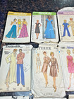 17pc Vintage 1970s Sewing Pattern Lot - Simplicity  Mccall s  Butterick  Style