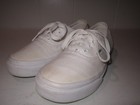 Vans Authentic Classic Skate Shoes White Lace-up Vans Men s Size 5 0 Woman s 6 5