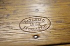 Antique Singer Sewing 1889 Oak Puzzle Box  Z1