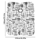 Hair Cutting Cape Pro Salon Hairdressing Hairdresser Gown Barber Cloth Apron U