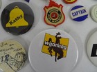 Mixed Lot 60 Pins Buttons Mattel Wyoming Black Autumn Add Hock Extend Packer