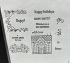 Stampin Up Gingerbread Witch Halloween Christsmas Paper Pumpkin Rubber Stamps 