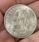 Bermuda 1964 Big Silver Crown Nice 