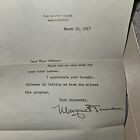 Margaret Truman Typed   Signed Thank You Letter 1947-harry Truman   s Daughter