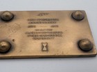 Ins Co Paperweight   Worcester Mutual Fire Ins Co   Oldest Mass  Fire Ins Nco 