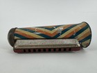 Antique P  Pohl Pohlphone Resonator Horn Harmonica Germany 1920s 1930s