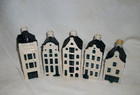 Lot Klm Bols Blue Delft Houses 36 45 65 75 80 Empty